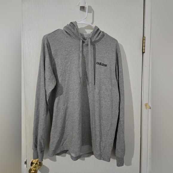 adidas Other - Medium Adidas Men's Heather Gray Hooded Pullover.